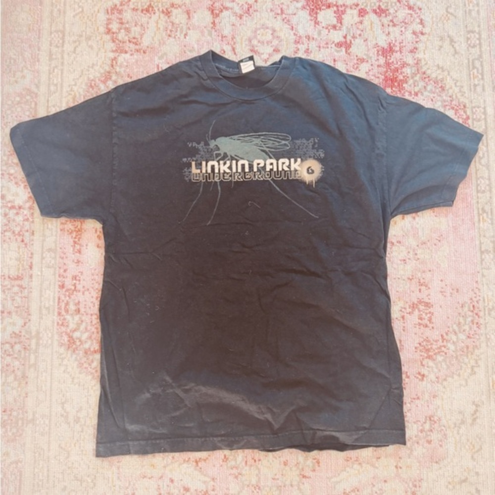 Linkin Park Black Graphic Band T-Shirt